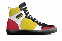 Retro Basketball High Top Shoes (Black): Rilla