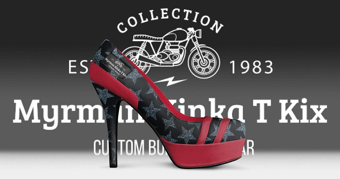 Myrman - Kinka T Kix original Italian leather shoe line.