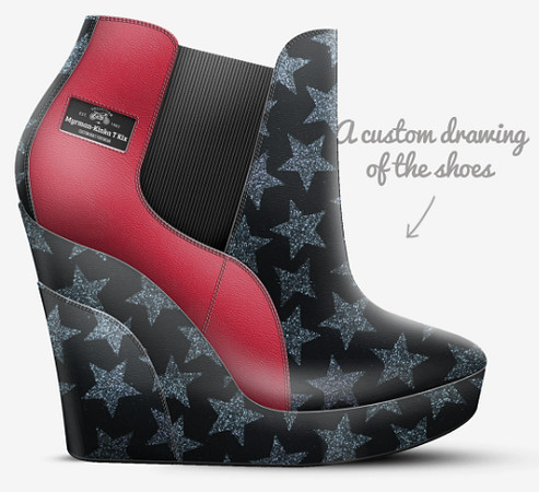 Wedge Ankle Boots - Myrman