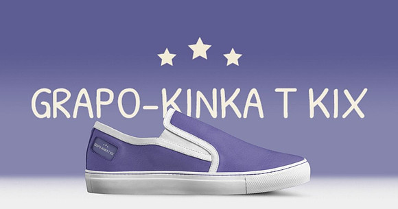 Grapo - Kinka T Kix original Italian leather shoe line.