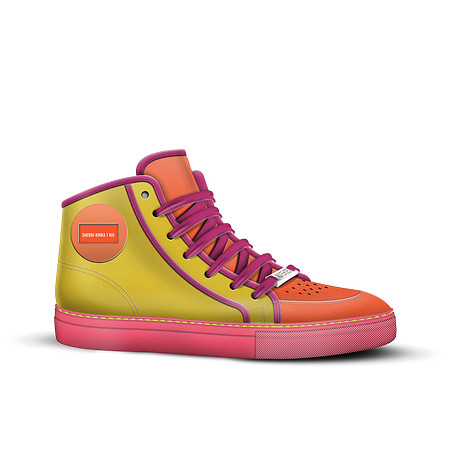 Sporty High Top Sneakers: Sherbi