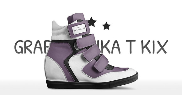 Grapo - Kinka T Kix original Italian leather shoe line.