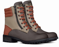 Zip Military Boots