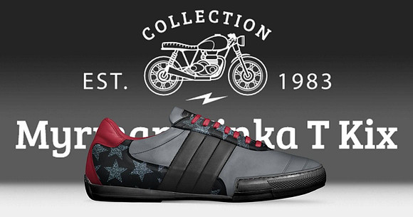 Myrman - Kinka T Kix original Italian leather shoe line.
