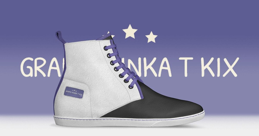 Grapo - Kinka T Kix original Italian leather shoe line.