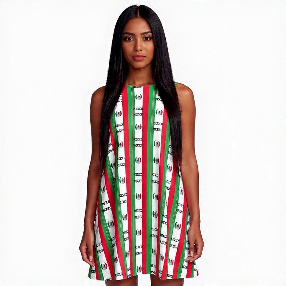 Mexico: A-Line Dress