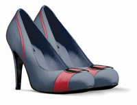 Stiletto Buckle High Heels