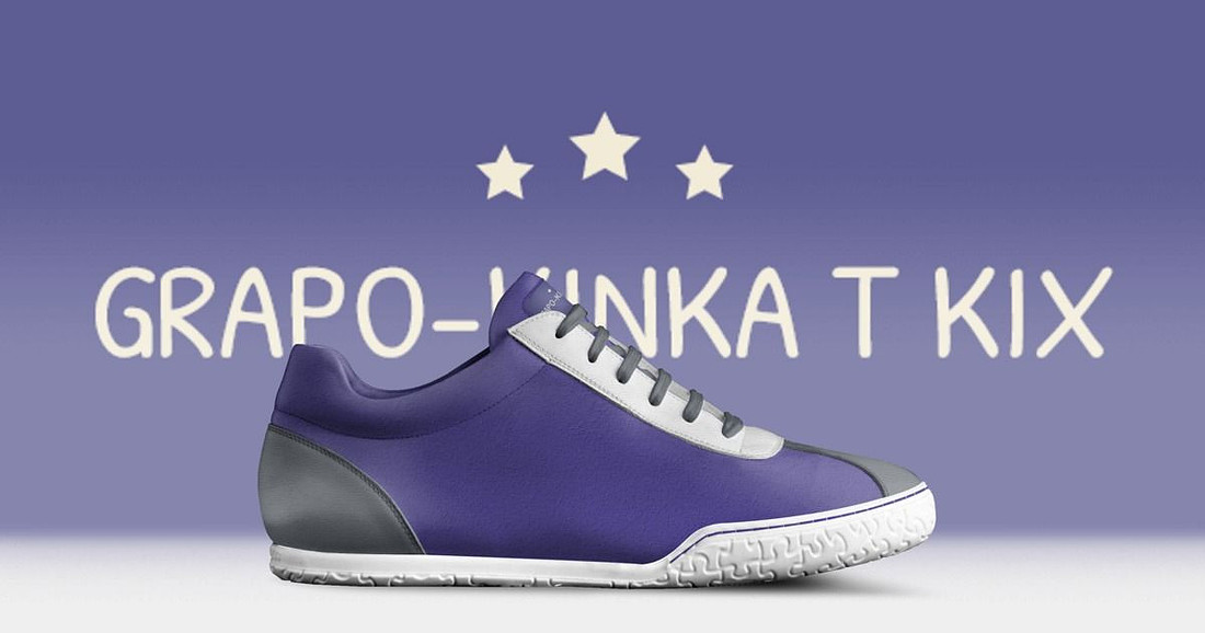 Grapo - Kinka T Kix original Italian leather shoe line.