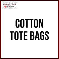 - Cotton Tote Bags