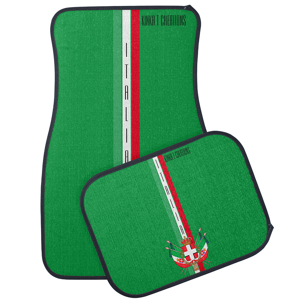 ($140) Vehicle Floor Mat Set: Italia