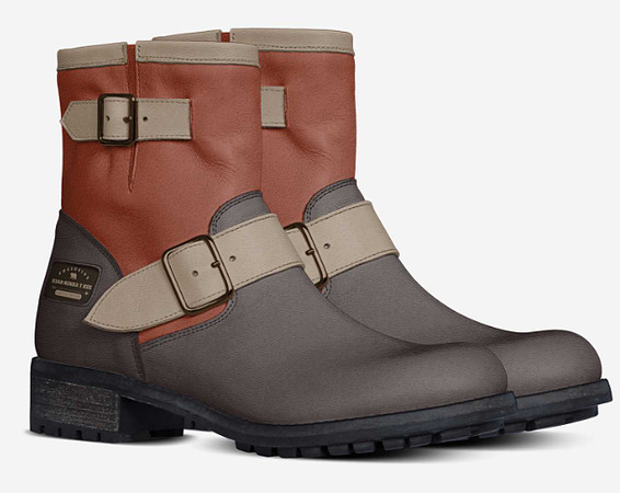 Police Belted Boots