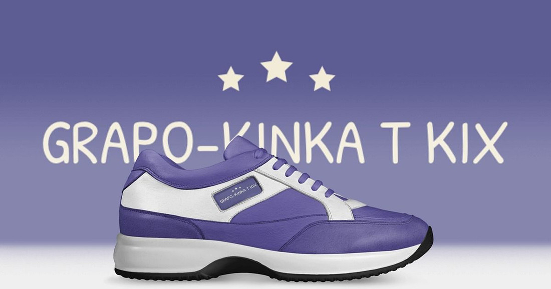 Grapo - Kinka T Kix original Italian leather shoe line.