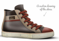 Classic High Top Sneakers: B3AR