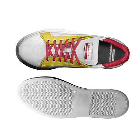 Tennis Low Top Sneakers (White): Rilla