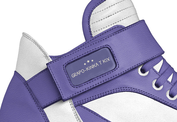 Fashion Strap High Tops: Grapo