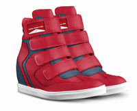 Velcro Wedge Sneakers