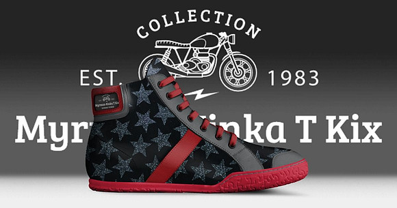 Myrman - Kinka T Kix original Italian leather shoe line.
