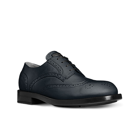 Traditional Derby Shoes (Navy): Charq