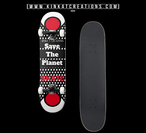 Skateboard - Save The Planet (discounts on check out)