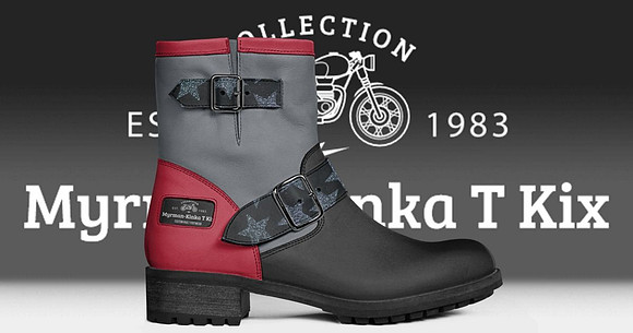 Myrman - Kinka T Kix original Italian leather shoe line.