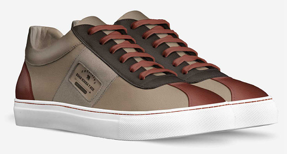 ($209) Minimal Low Top Sneakers: B3AR