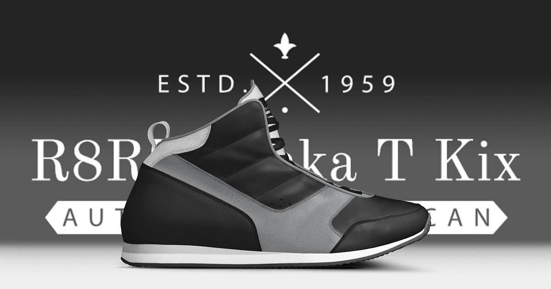 R8RZ - Kinka T Kix original Italian leather shoe line.