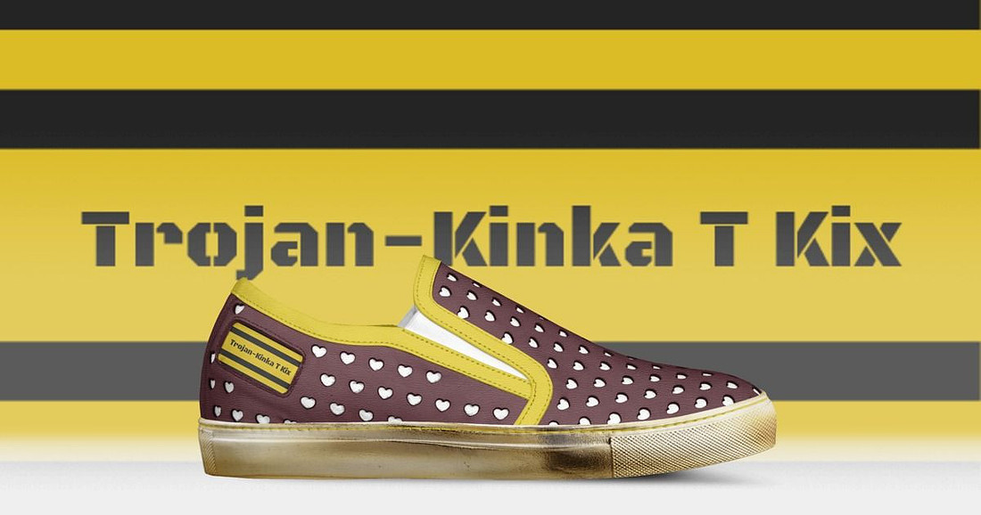 Trojan - Kinka T Kix original Italian leather shoe line.