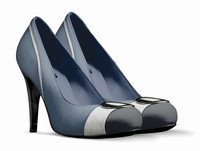 Stiletto Buckle High Heels