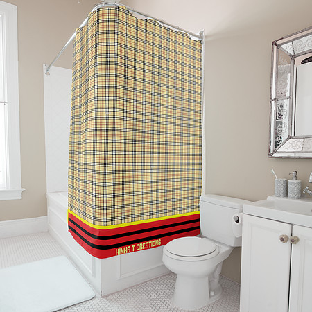 Rilla Plaid - Shower Curtain