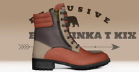 Zip Military Boots: B3AR Tobacco