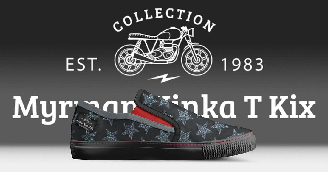 Myrman - Kinka T Kix original Italian leather shoe line.