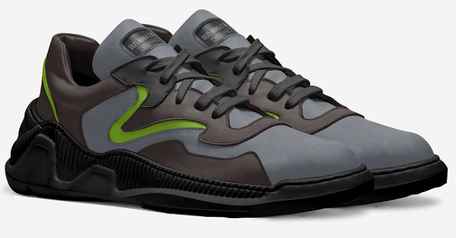 Chunky Low-Top Shoes: DLF-1