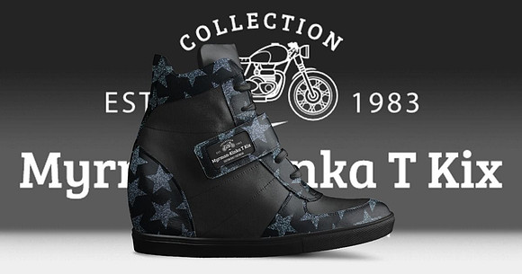 Myrman - Kinka T Kix original Italian leather shoe line.