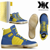 Retro Basketball High Tops: Royalz