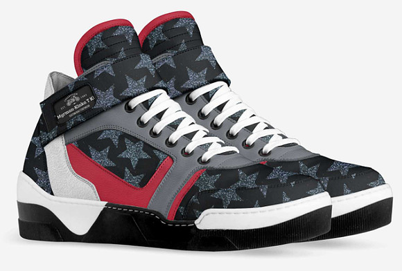 Fashion Strap High Top Sneakers