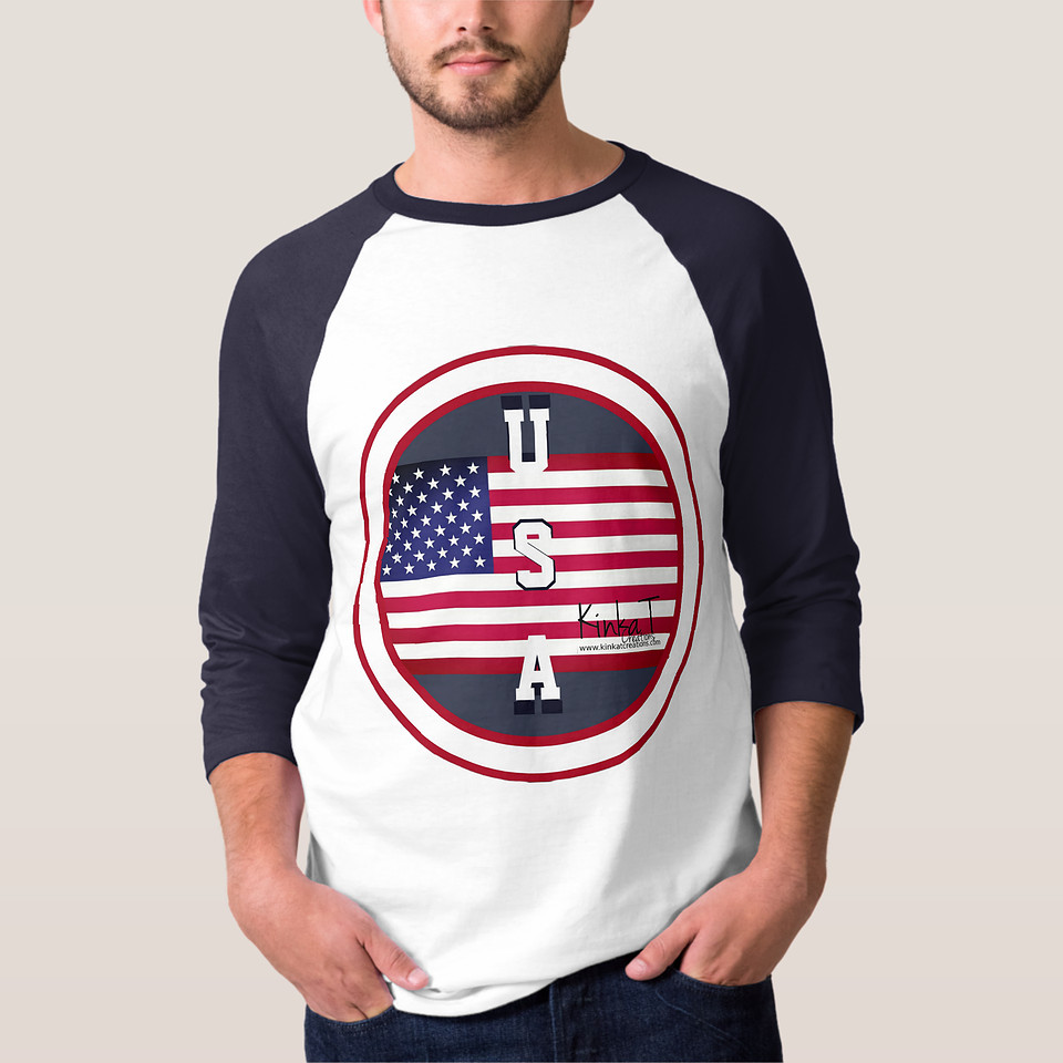 U.S.A. Kinka T Creations T-Shirt