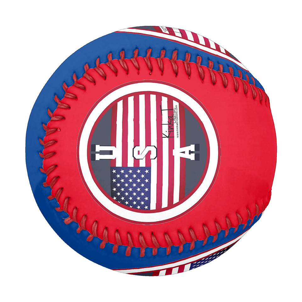 Baseball - U.S.A. Kinka T Creations