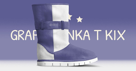 Grapo - Kinka T Kix original Italian leather shoe line.