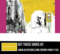 Velcro Wedge Sneakers: Sherbi