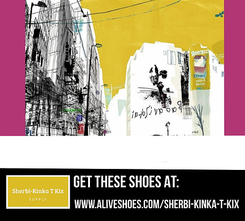 Velcro Wedge Sneakers: Sherbi