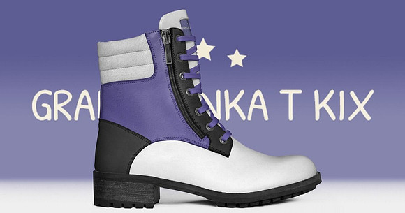 Grapo - Kinka T Kix original Italian leather shoe line.