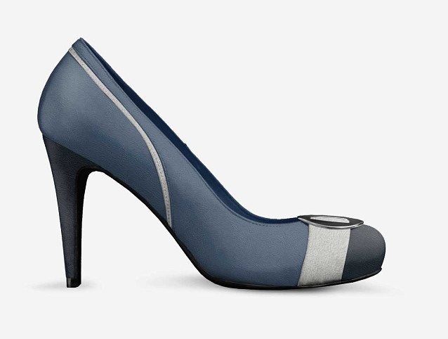 ($209) Stiletto Buckle High Heels: Pantha