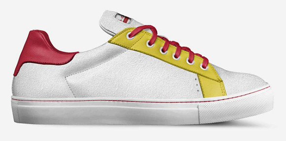 Tennis Low Top Sneakers (White): Rilla