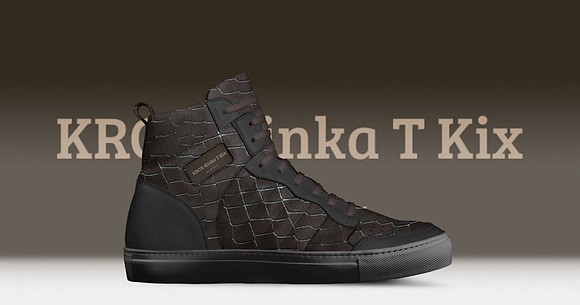 Retro Basketball High Top (Black): KROX