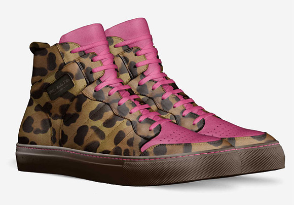 Retro Basketball High Top Shoes: VV2x