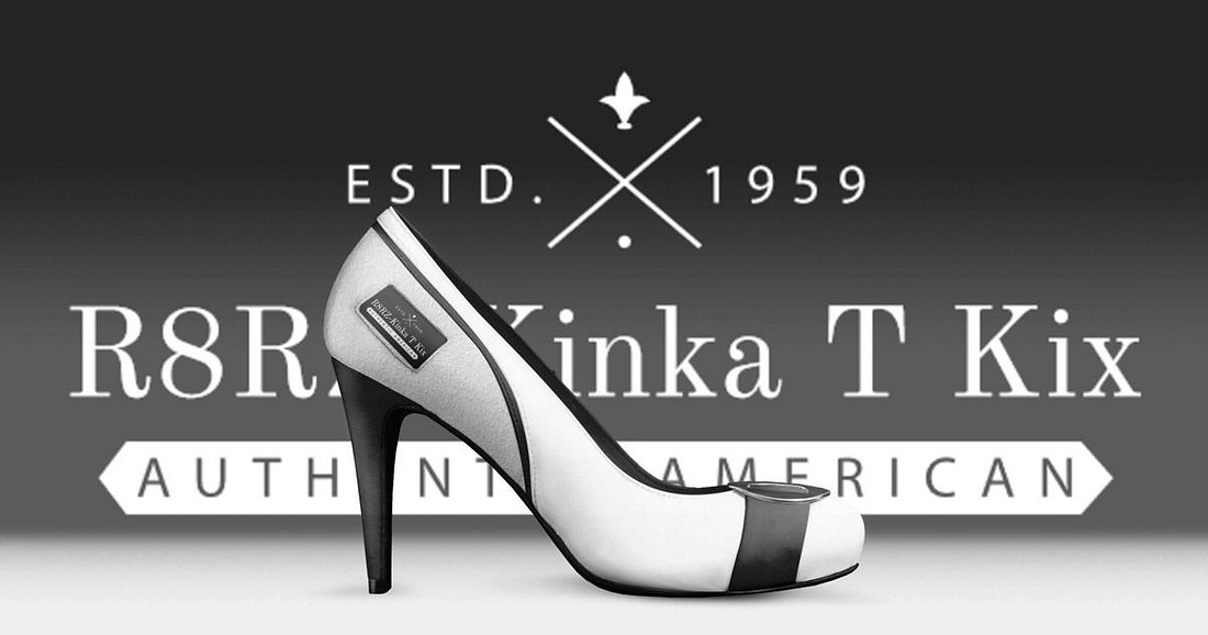 R8RZ - Kinka T Kix original Italian leather shoe line.