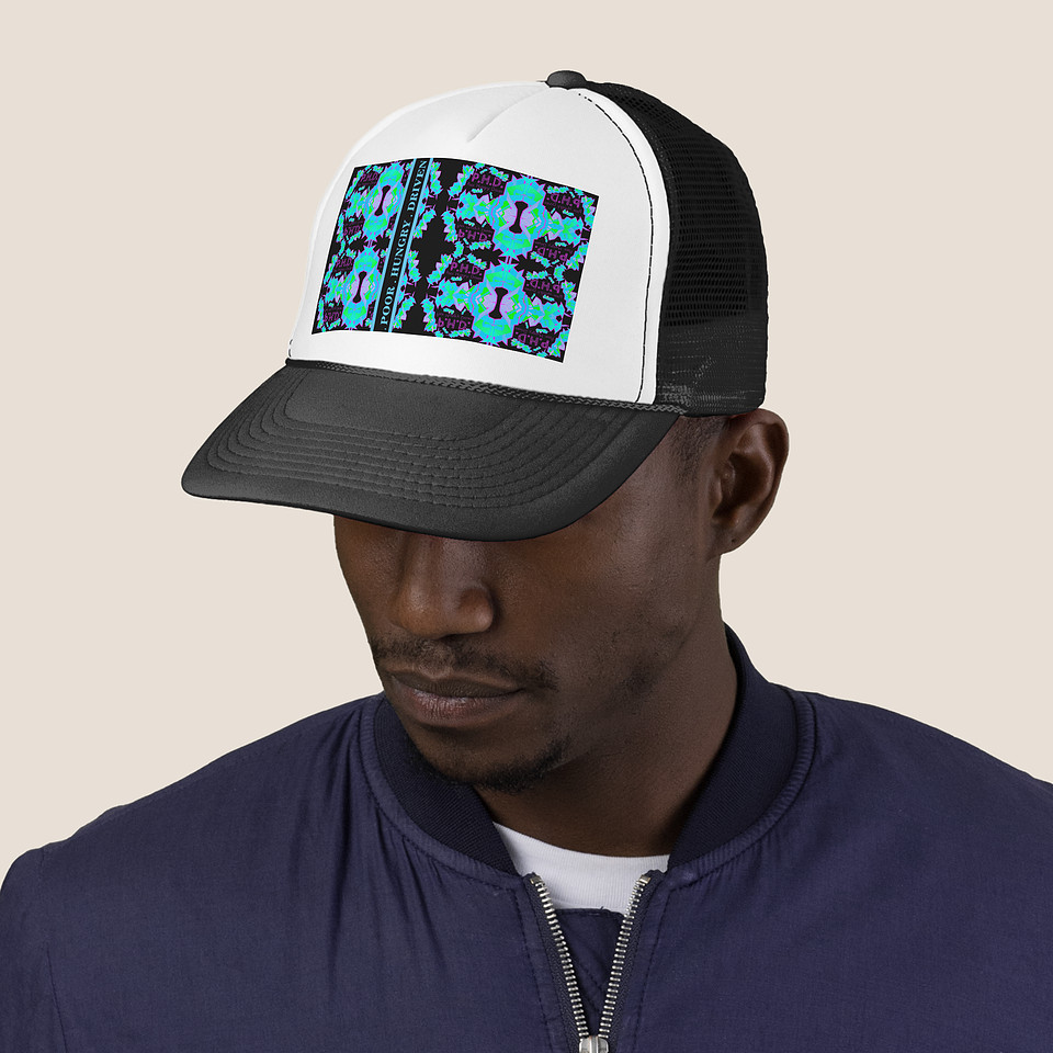 Trucker Hat - P.H.D. Poor. Hungry. Driven.