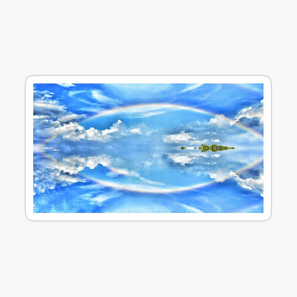 ($4.98) Small Sticker: The Reflecting Rainbow