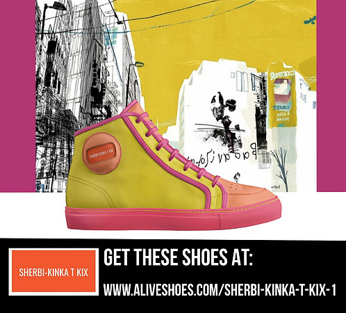 Sporty High Top Sneakers: Sherbi