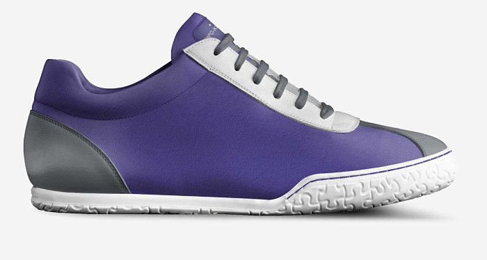 ($199) Sporty Low Top Sneakers: Grapo